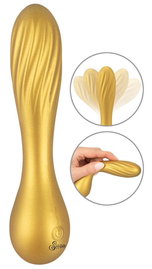 Vibromasseur maniable Flexible Swirl de Sweet Smile
