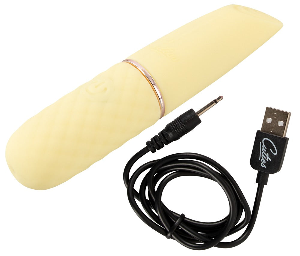 Mini vibromasseur jaune de la 5e génération de Cuties