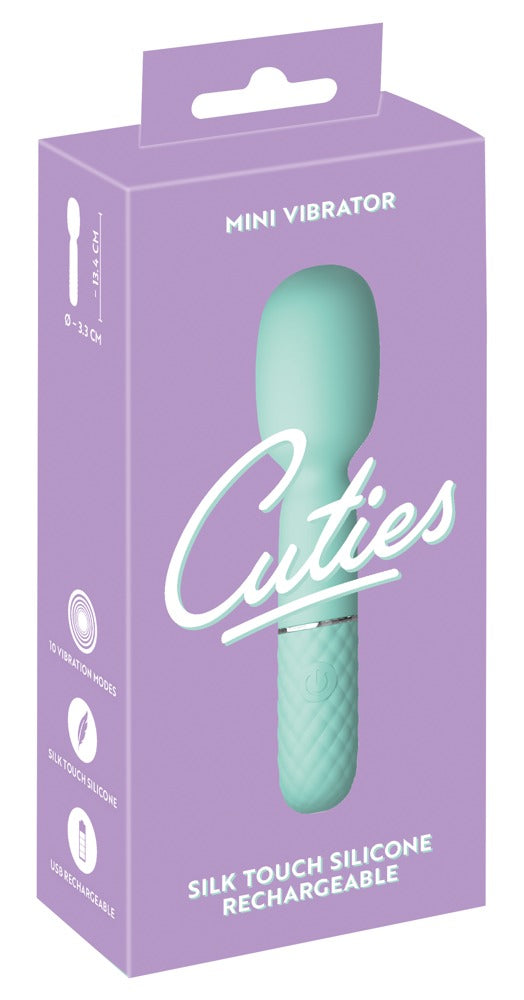 Mini vibromasseur vert de la 5e génération de Cuties