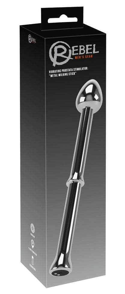 vibromasseur stimulateur prostate : Metal Milking Stick de Rebel