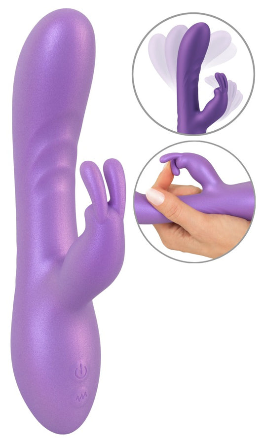 Vibromasseur maniable Flexible Rabbit de Sweet Smile