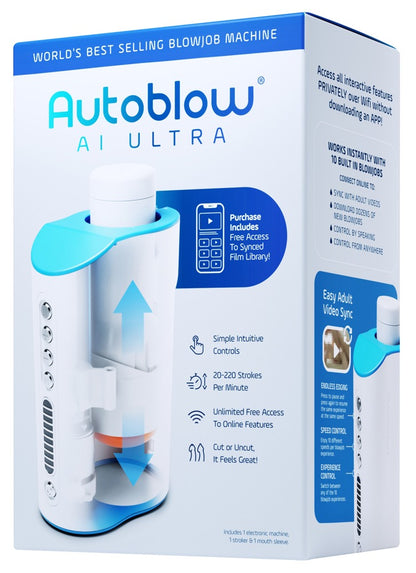 Masturbateur en réseau A.I. Ultra d'Autoblow