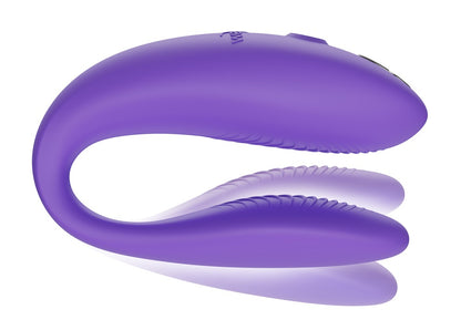 Vibromasseur flexible pour couple Sync Go de We-Vibe violet