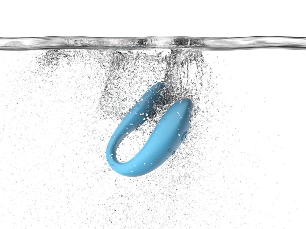 Vibromasseur flexible pour couple Sync Go de We-Vibe turquoise