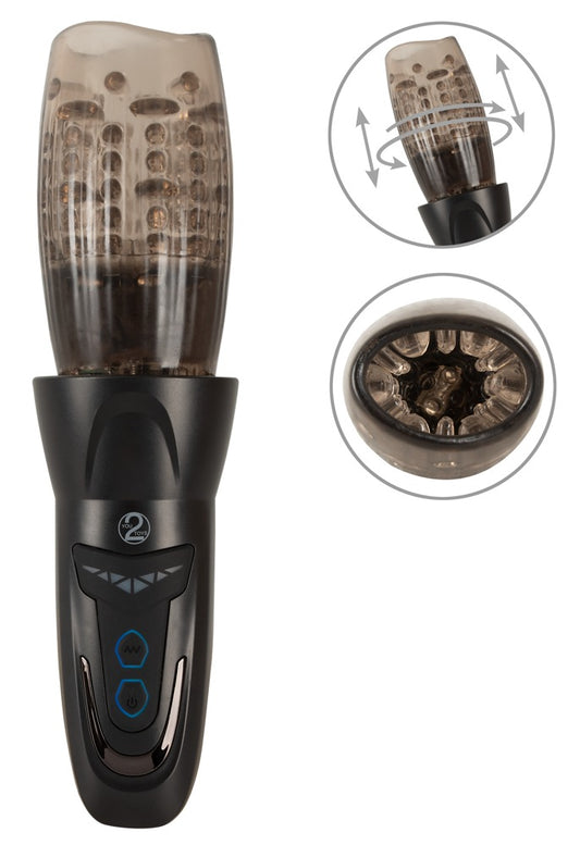 Masturbateur rotatif vibrant STROKER