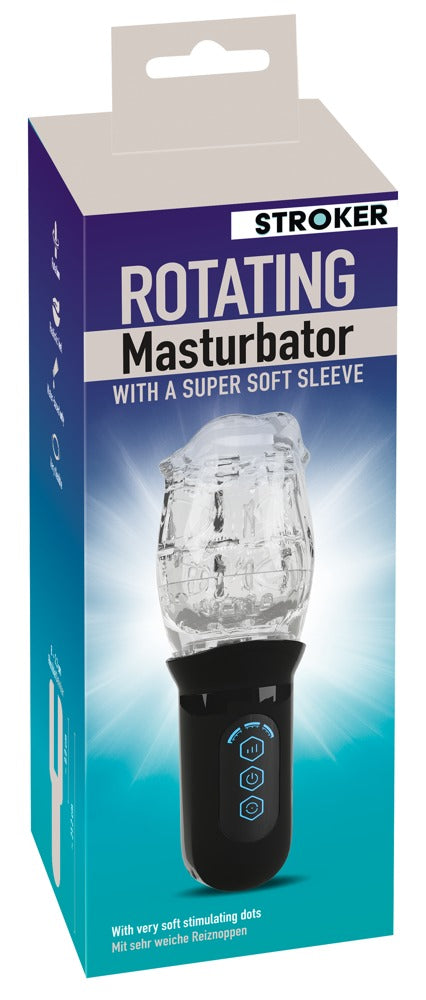 Masturbateur rotatif maniable de STROKER