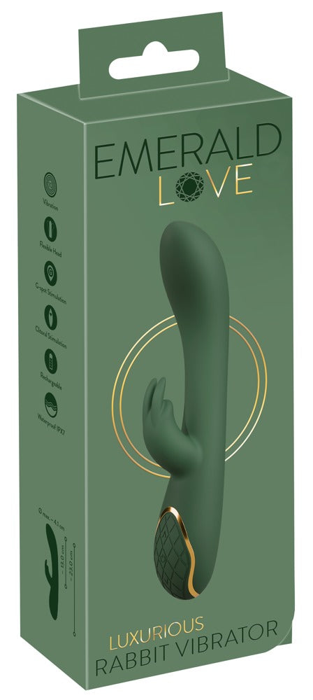 Vibromasseur Luxurious Rabbit de Emerald Love de You2Toys