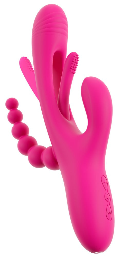 Triple vibromasseur de Sweet Smile
