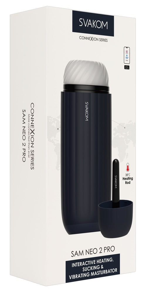 Masturbateur automatique et interactif Sam Neo 2 Pro de Svakom