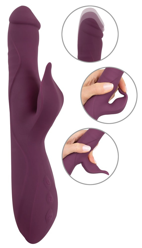 Vibromasseur maniable 3 fonctions de Javida