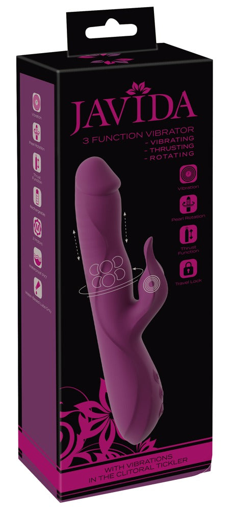 Vibromasseur maniable 3 fonctions de Javida