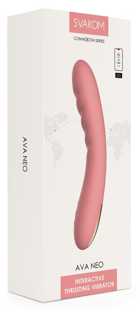 Vibromasseur de stimulation ondulé Ava Neo de Svakom