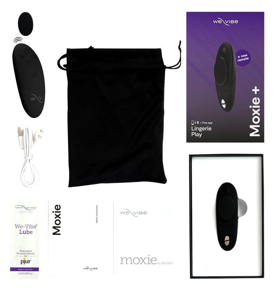 Vibromasseur Moxie+ de We-Vibe noir