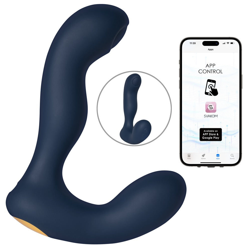 Vibromasseur Interactive Pulsating Prostate Iker Neo de SVAKOM