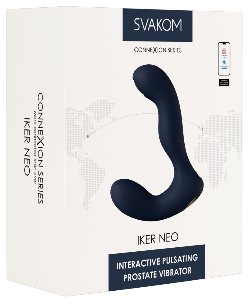 Vibromasseur Interactive Pulsating Prostate Iker Neo de SVAKOM