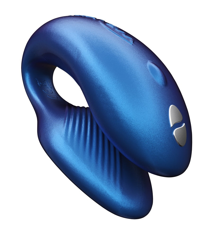 Vibromasseur pour couple à 2 moteurs Chorus de We-Vibe bleu