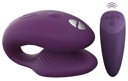 Vibromasseur pour couple à 2 moteurs Chorus de We-Vibe violet