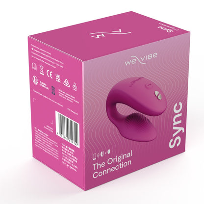 Vibromasseur pour couple Sync2 de We-Vibe rose