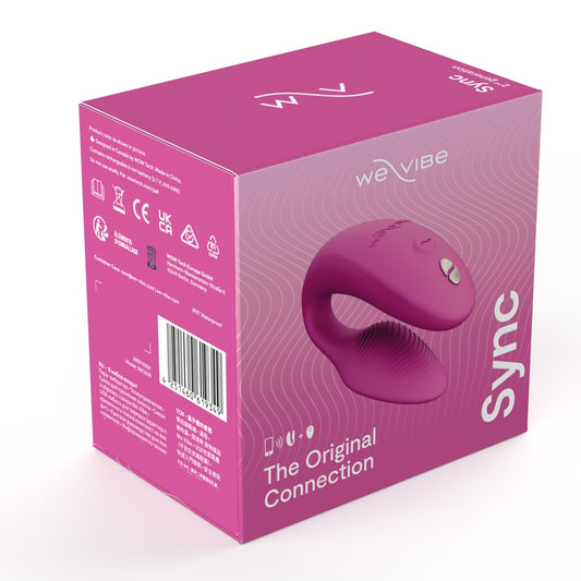 Vibromasseur pour couple Sync2 de We-Vibe rose